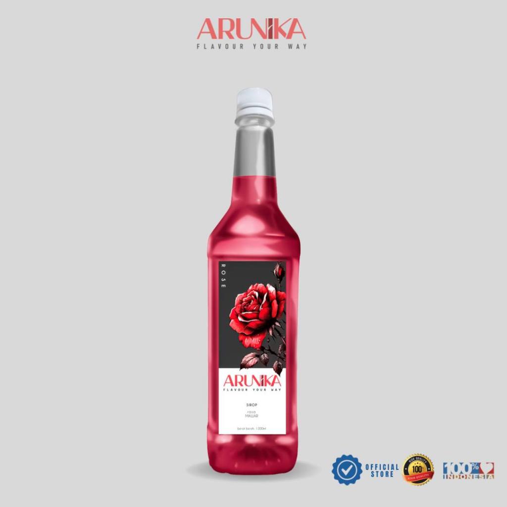

Rose/ Mawar Arunika Syrup 1000ml
