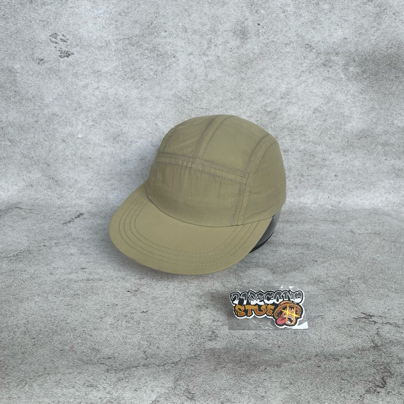 Topi Lima Panel USA Cream Second