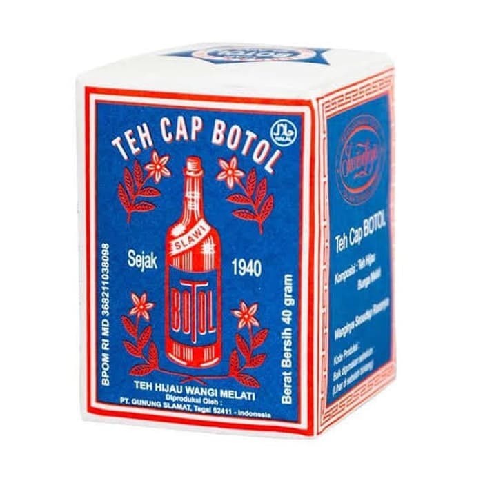 

Teh Cap Botol Biru 40 gr
