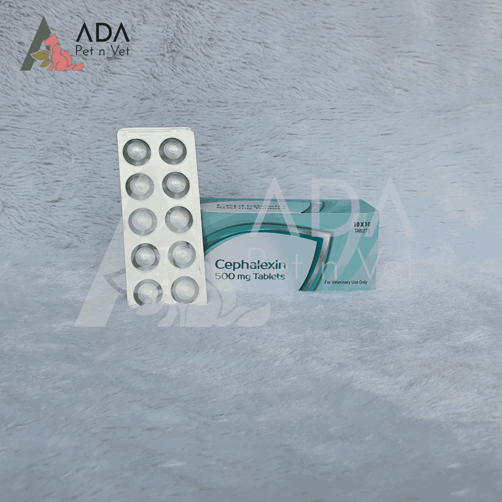 Cefalexin 500mg Antibiotik Tablet Kucing dan Anjing (1 TABLET)
