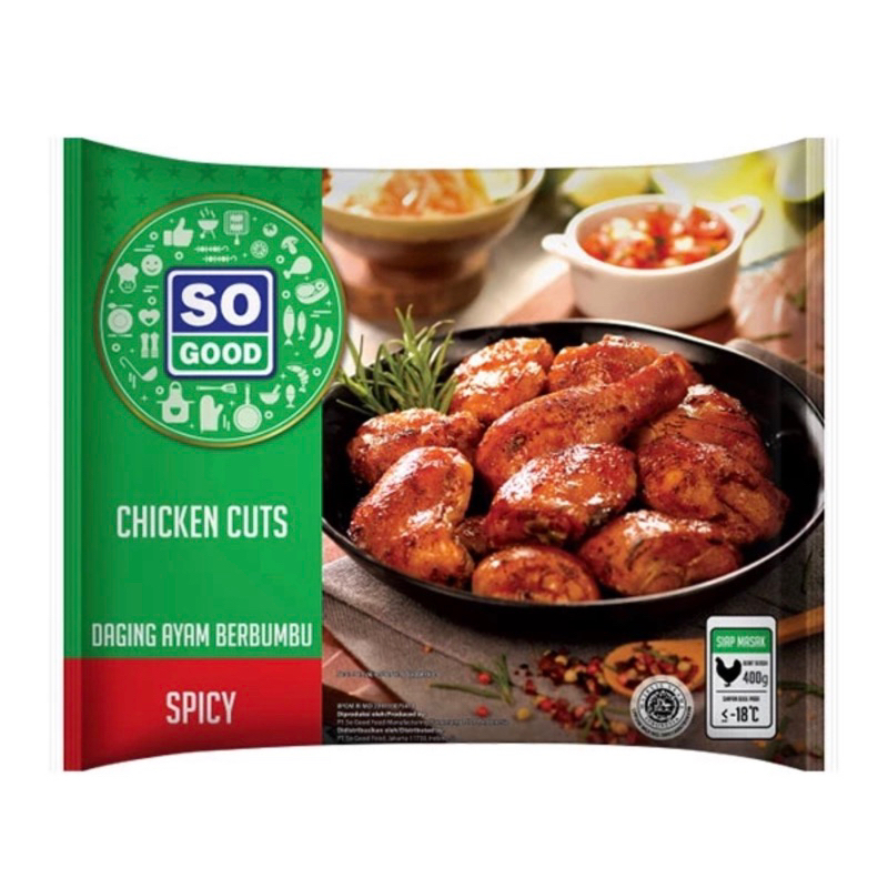 

SO GOOD SPICY CHICKEN 400 GR / AYAM BERBUMBU