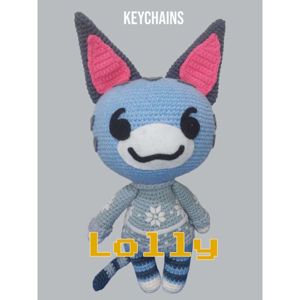 Boneka Animal Crossing Lolly Crochet Nintendo