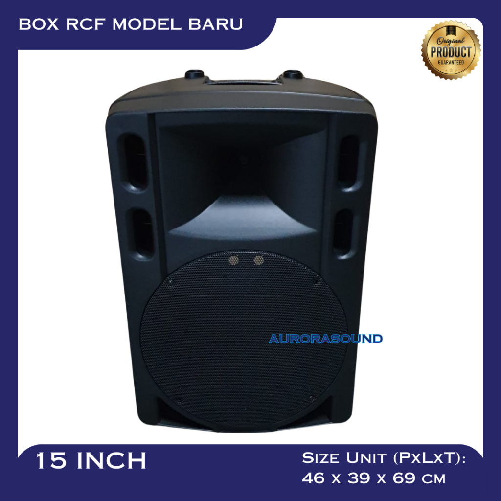 BOX SPEAKER MODEL RCF BARU 15 INCH 15IN 15" BOK KOSONG FIBER PLASTIK ORI