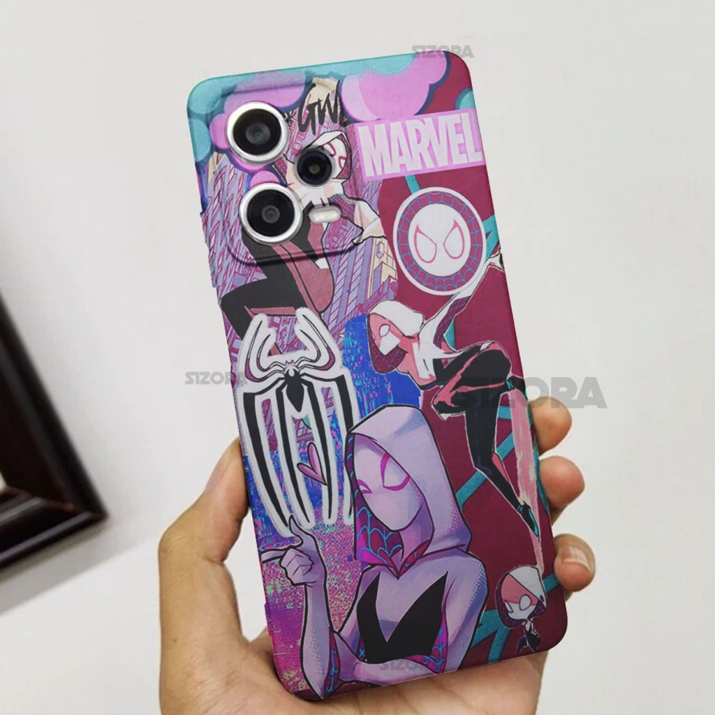 SIZORA OFFICIAL - SH13 - GAMBAR SUPER HERO CASING HP READY FOR XIAOMI REDMI 10 / REDMI 10C / REDMI N