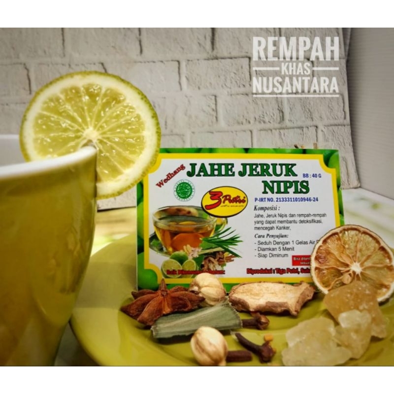 

WEDANG JAHE JERUK NIPIS (1 PACK ISI 10 PCS)