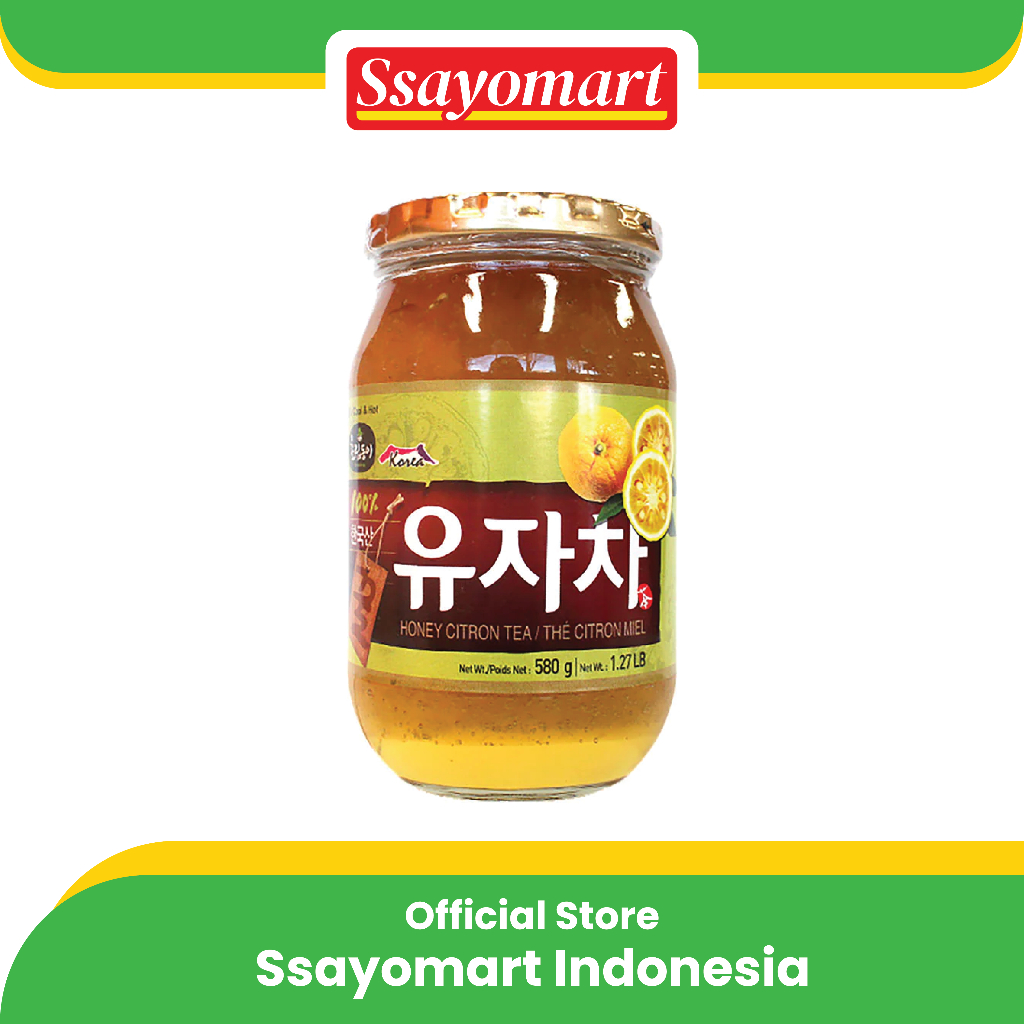 

Honey Citron Tea 580 - Minuman Konsentrat Jeruk Sitrun dengan Madu