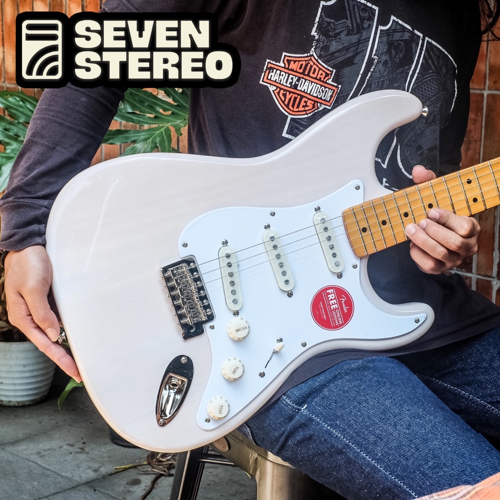 Squier Classic Vibe 50s Stratocaster Maple FB White Blonde