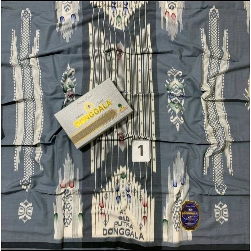 SARUNG DONGGALA BEIRUT MOTIF BHS SUTRA BAHAN KATUN PREMIUM