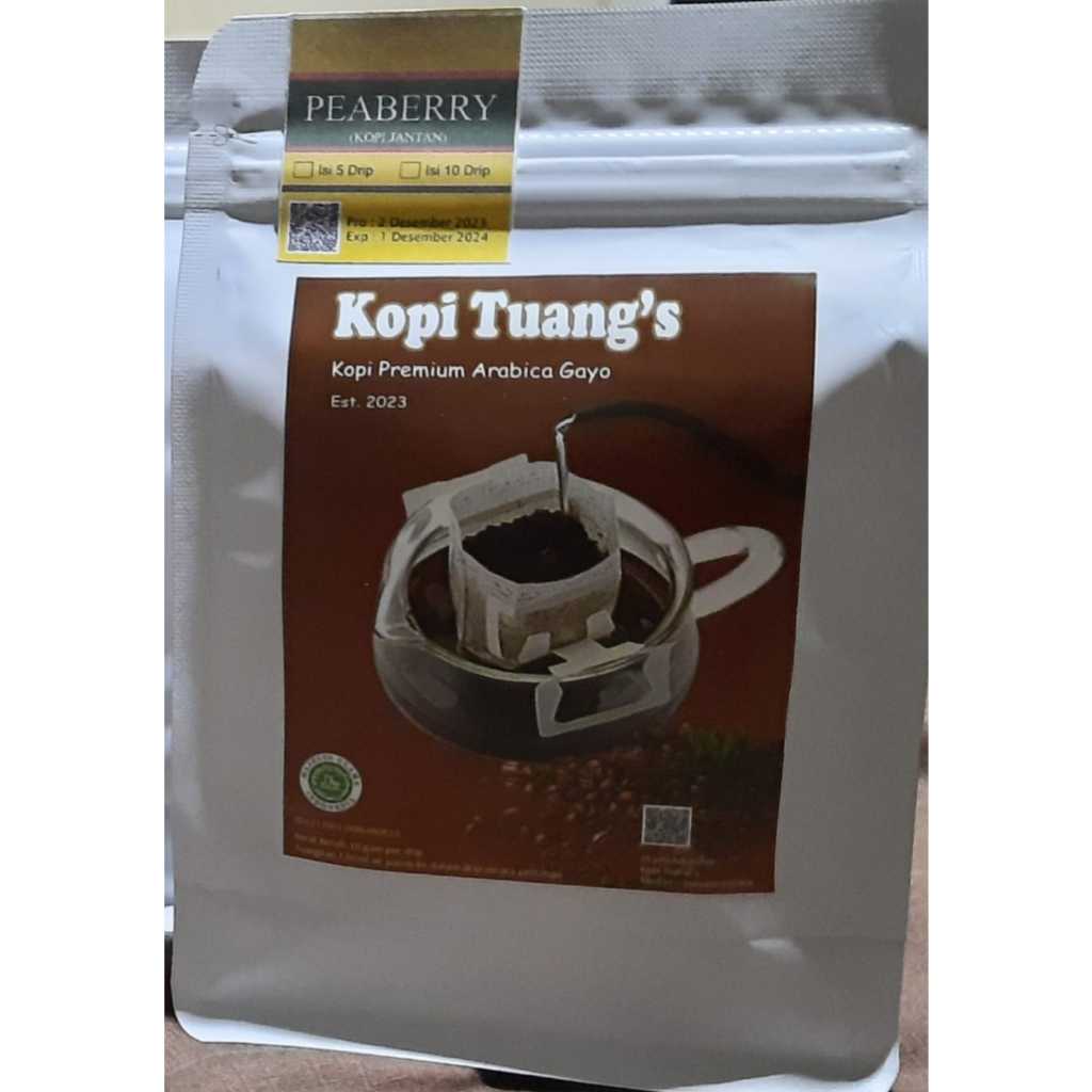 

Kopi Tuang's Bubuk Varian Peaberry 250 gram