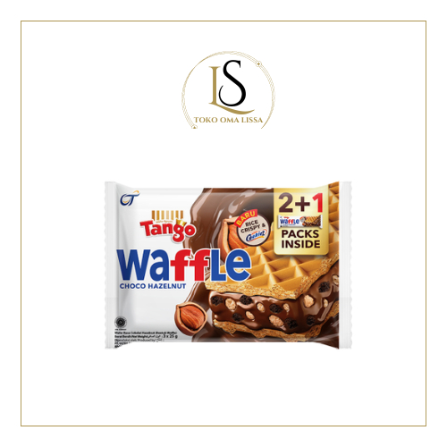 

TANGO WAFFLE CHOCO HAZELNUT 75GR - [1 PACK ISI 3PCS]