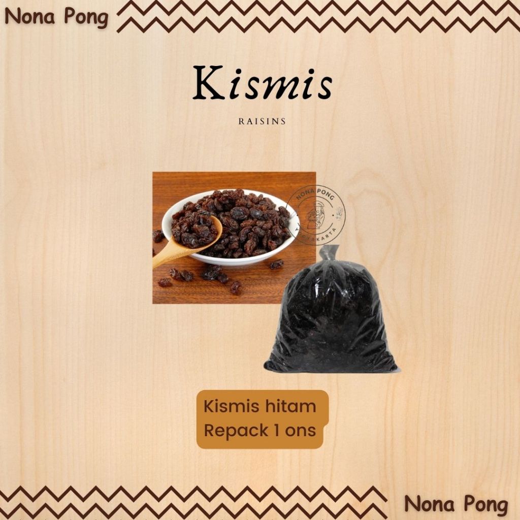 

Kismis | Anggur kering 1ons