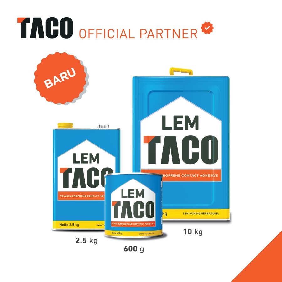 

TACO Lem Kuning 2.5 KG
