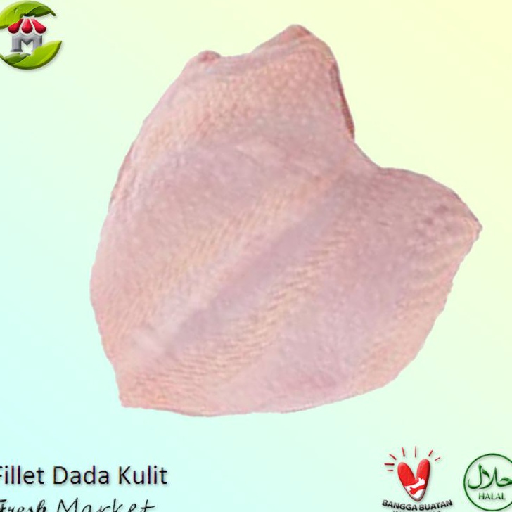 

Terlaris Fillet Dada Kulit Ayam 1Kg