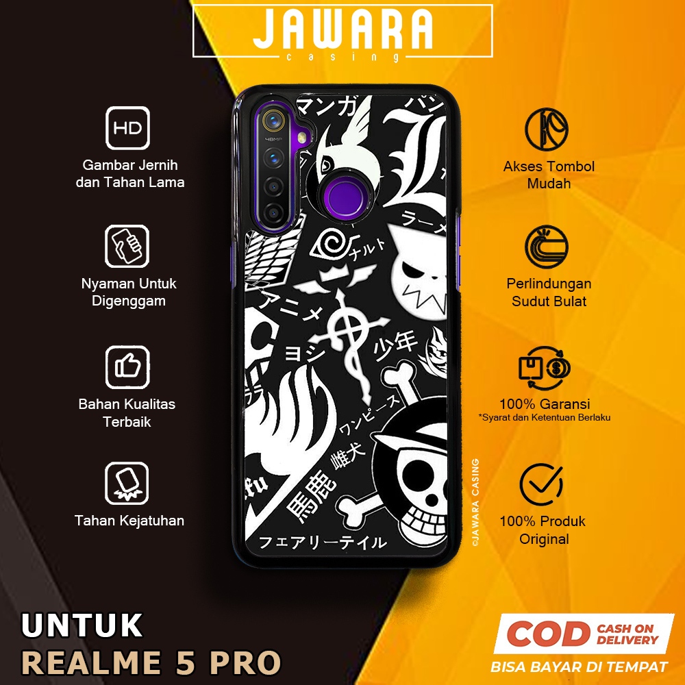 Case Realme 5 Pro Casing Realme 5 Pro [SHJP] Premium Glossy Case Hp Realme Jawara Casing Hp Realme 5