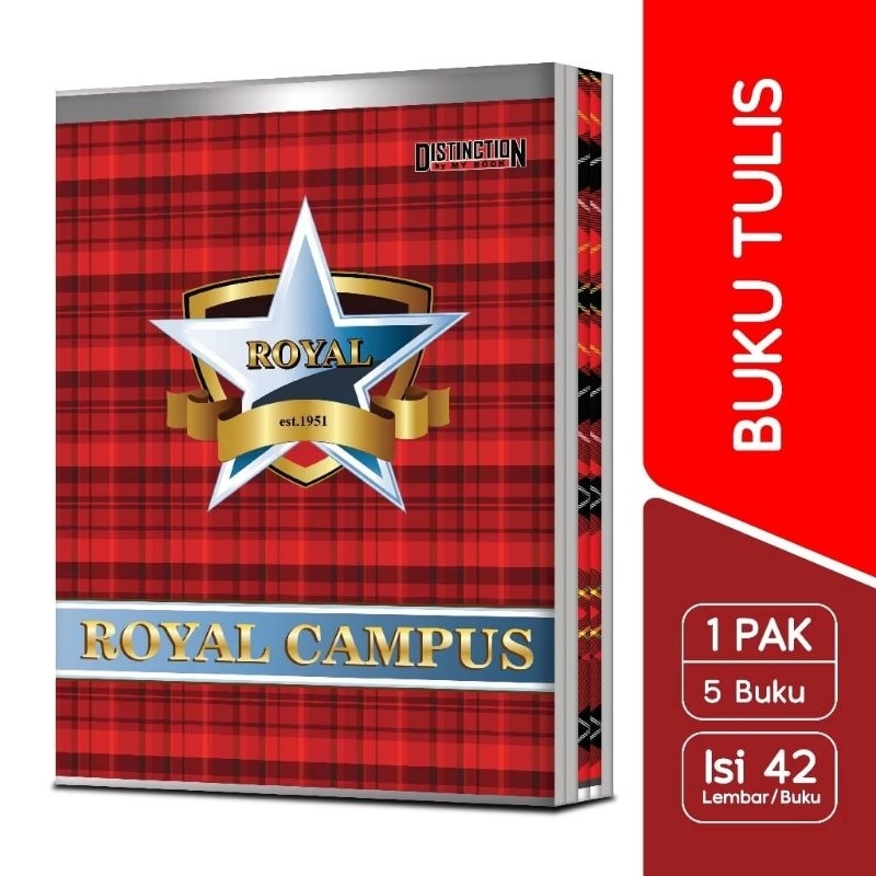 

Buku Tulis Distinction Blue Series 42 Lembar- JG
