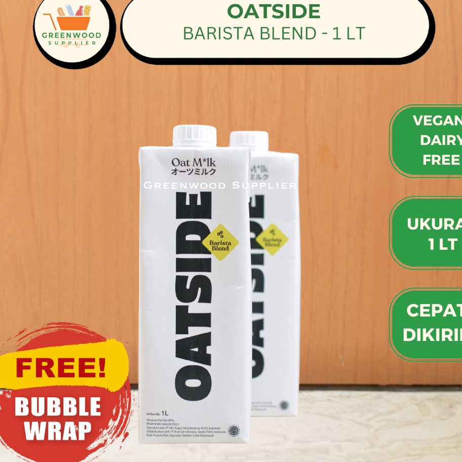 

COD Oatside Barista Blend Oat Milk 1 Liter 1 Pcs
