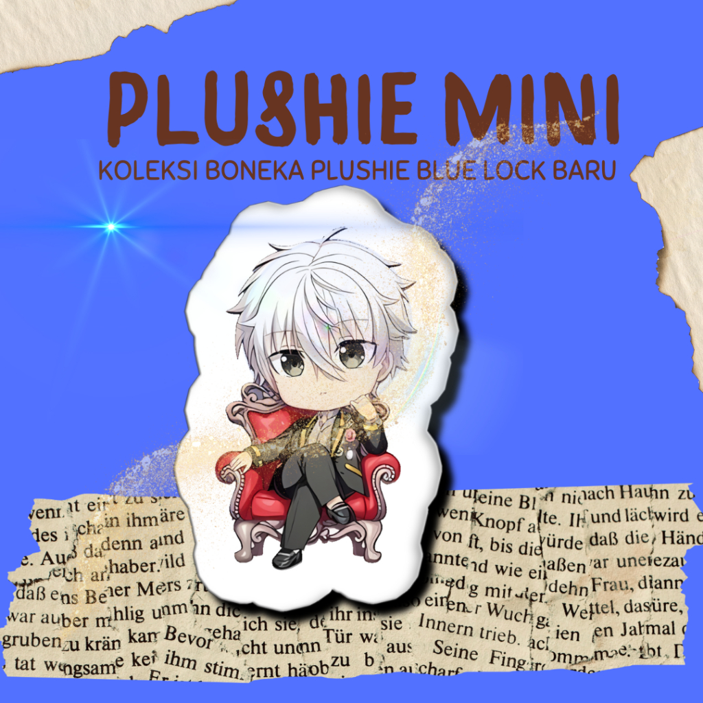 BONEKA PLUSHIE MINI BLUE LOCK KING SERIES