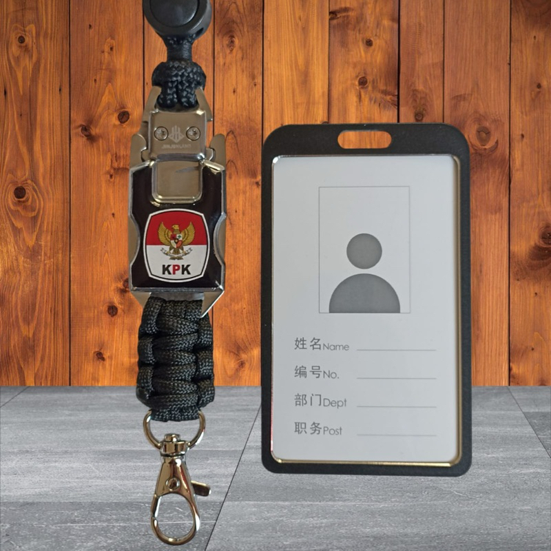 

LANYARD ID CARD CUSTOM LOGO KPK