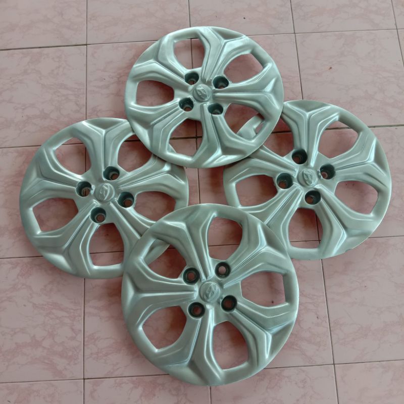 4 Biji Wildop Weldop Ring 15 Model Hyundai Lubang 4 Bahan Fiber Untuk Mobil Pikup ColT120ss, Futura,