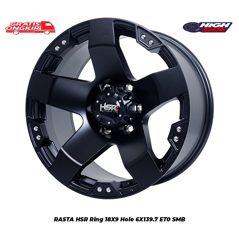 Velg Baru Ring 18 Mobil Mitsubishi Pajero Sport Hsr Rasta