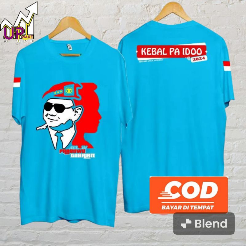 Kaos PRABOWO SUBIANTO// kaos PRAGI// Kaos PRABOWO GIBRAN//KAOS PRABOWO// big zise