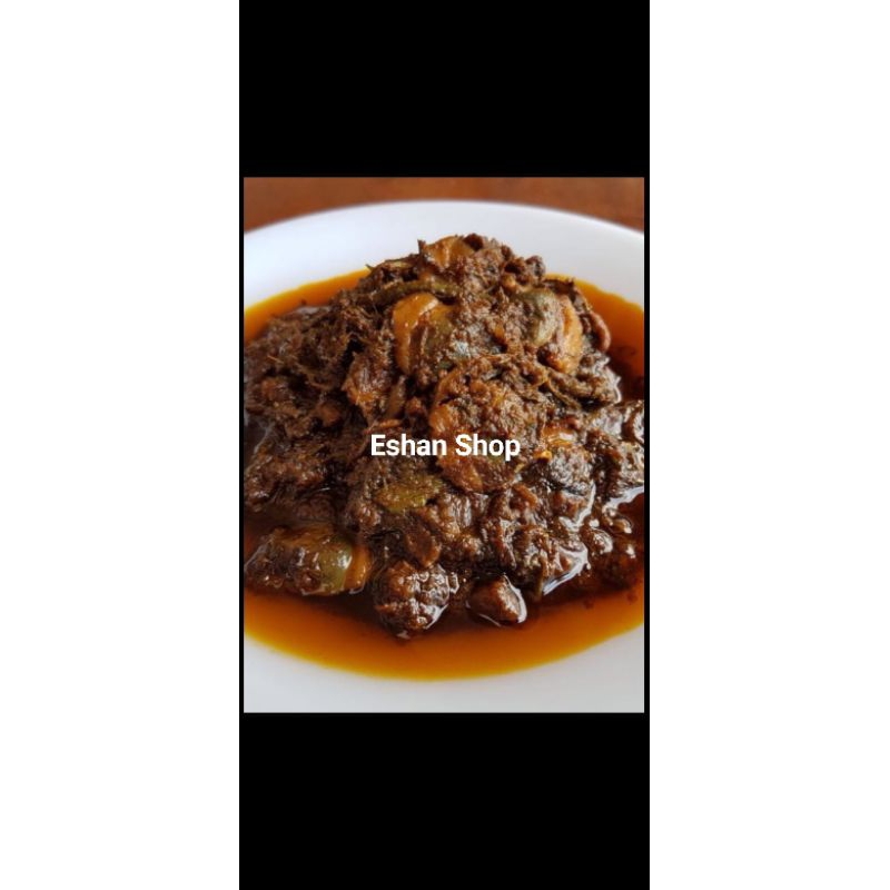 

Rendang Lokan Pantai Tiku