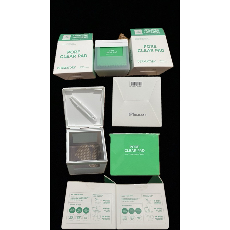 [READY STOCK] DERMATORY pro trouble  Pore Clear pad