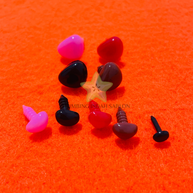 Mata Hidung Amigurumi Kecil SATUAN Nose Accessories Craft Material Teddy Bear Doll Aksesoris Printil