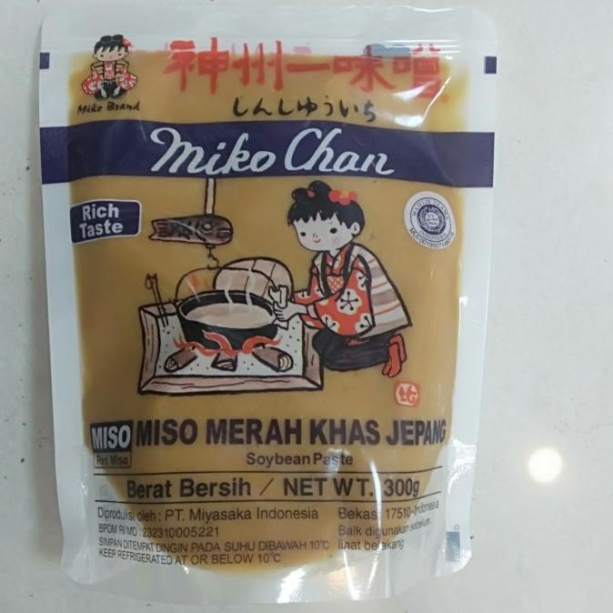 

Miko Chan Red Miso /Miso Merah Khas Jepang 300 gr