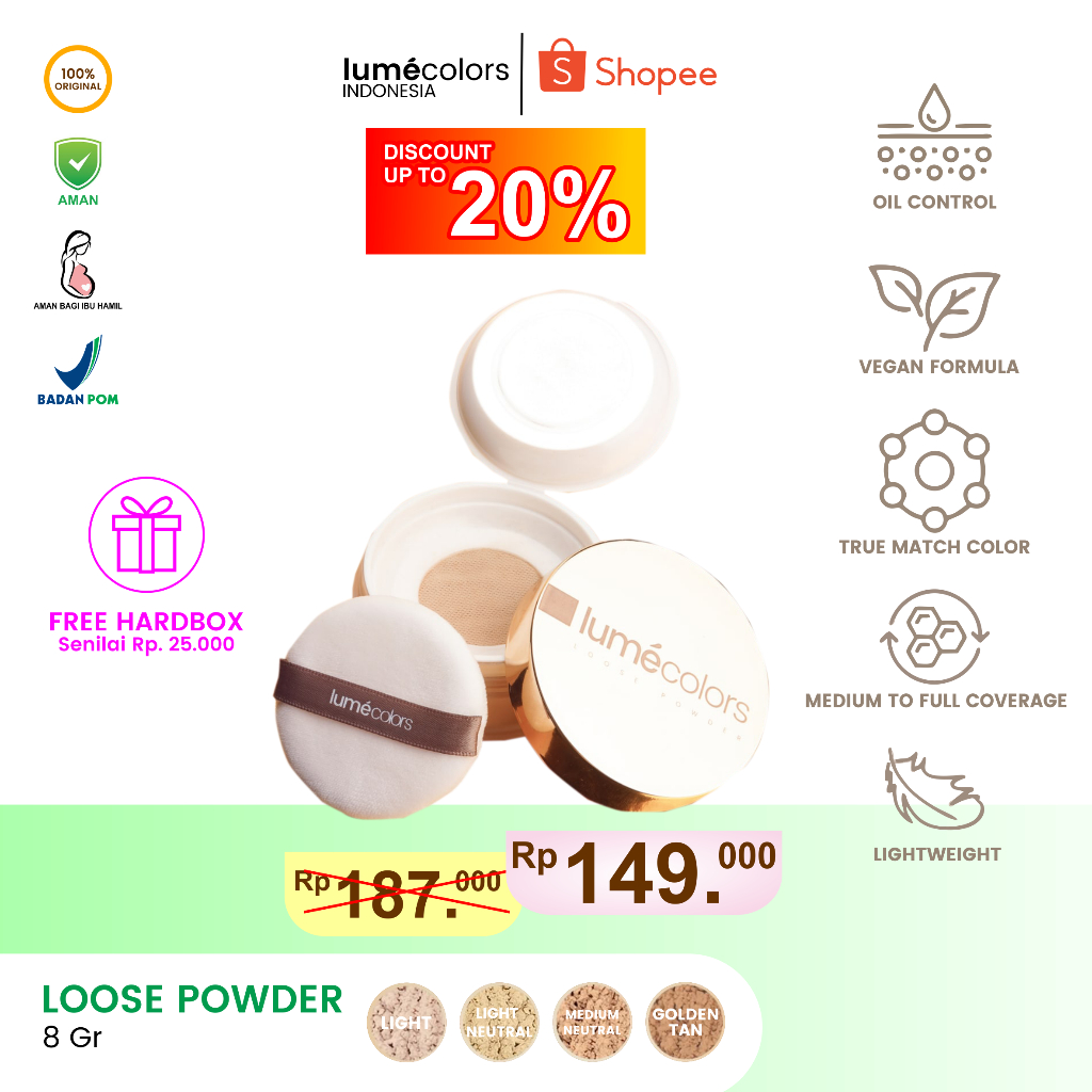 LOOSE POWDER LUMECOLORS