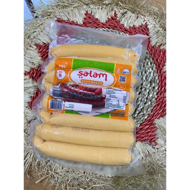 

sosis salam bakar jumbo isi 8 600gr