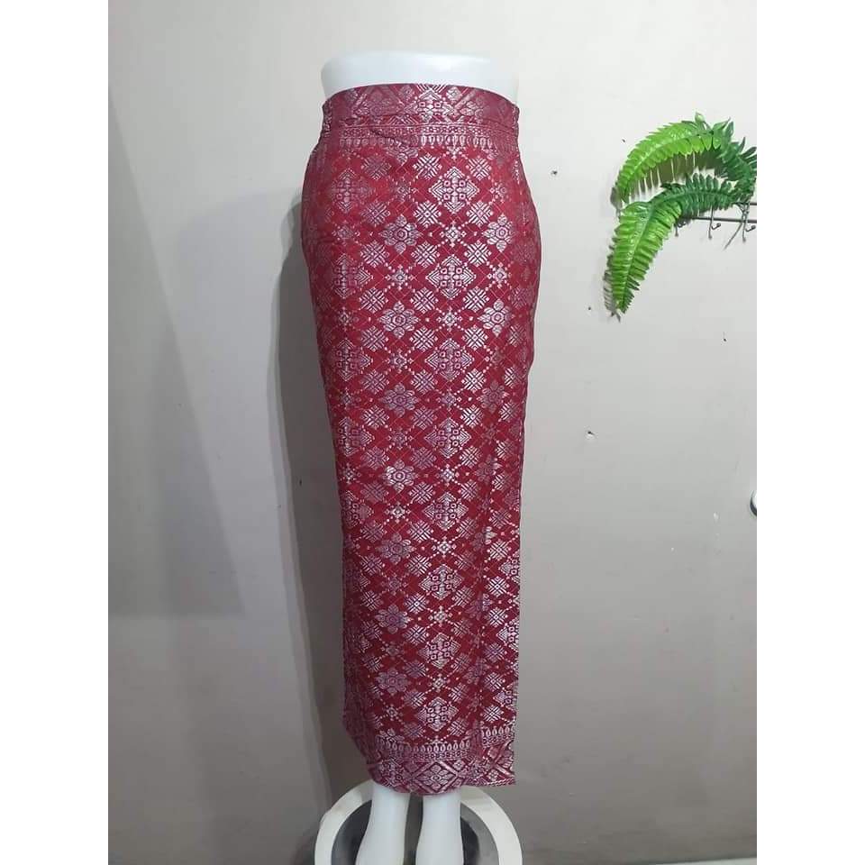 Rok Songket Span Vol.1 Rok Instan langsung pakai Bawahan Kebaya Rok Wanita Remaja Kekinian