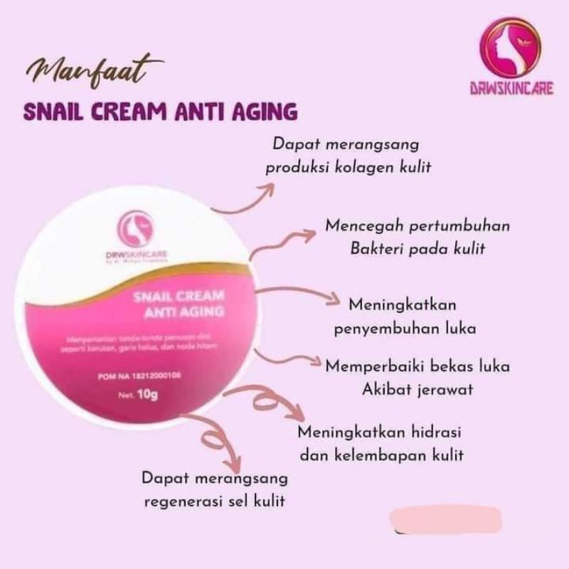 Snail cream Drw skincare