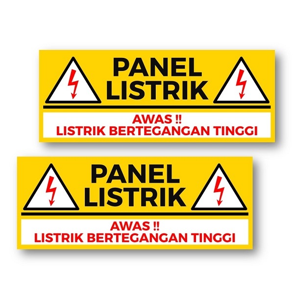 

Stiker Panel Listrik | Stiker Himbauan Listrik | Stiker Listrik Bertegangan Tinggi