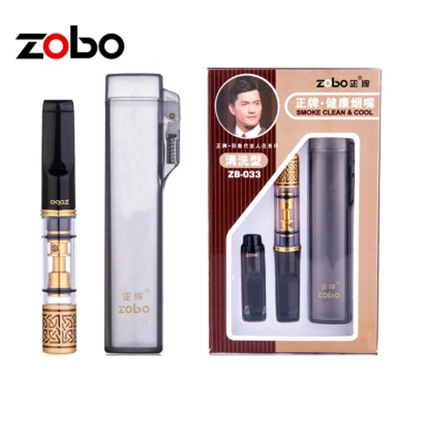 COD NEWPRODUCT Zobo Pipa Cerutu ZB33 Holder Pipa Filter Penyaring