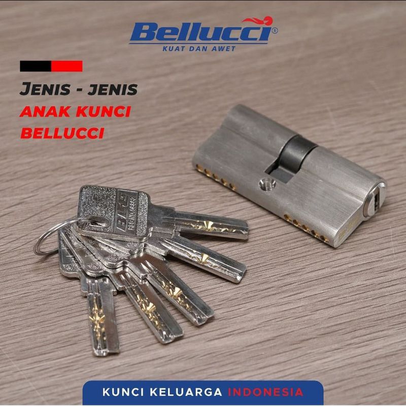 Cylinder Bellucci 65 DO COMP / Kunci Silinder Bellucci / Kunci Bellucci Besar / Kunci Pintu Bellucci