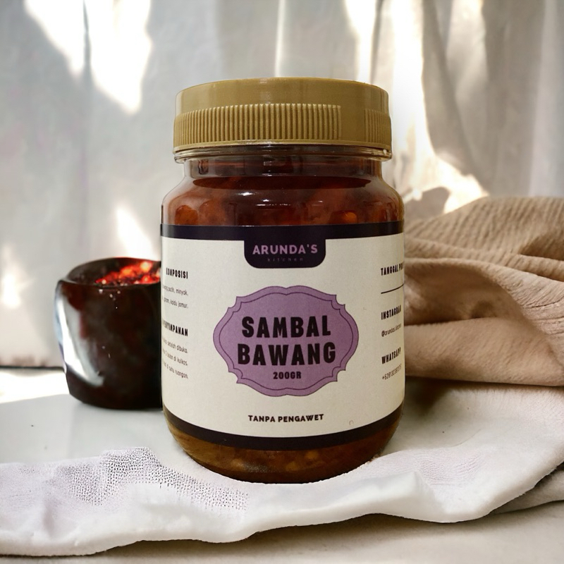 

Sambal Bawang 200gr