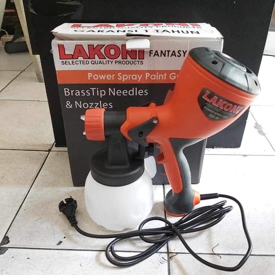 SPRAY GUN LAKONI FANTASY 180 PS / SPRAY GUN LISTRIK LAKONI FANTASY 180