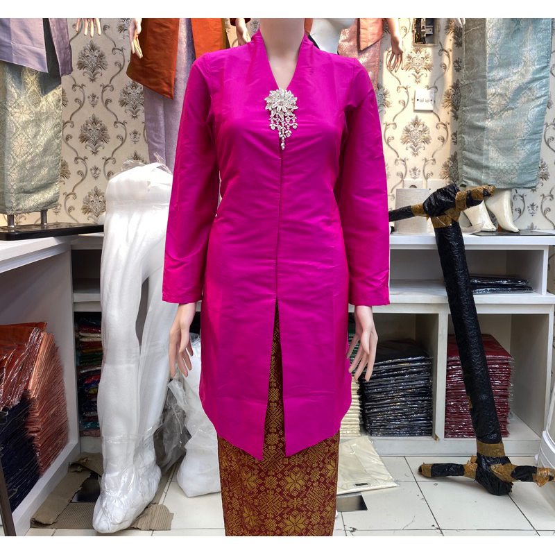 KEBAYA ENCIM JUMBO KEBAYA PUTIH KEBAYA JUMBO KEBAYA MODERN KEBAYA KURUNG JUMBO LD 130 120 KEBAYA PUT