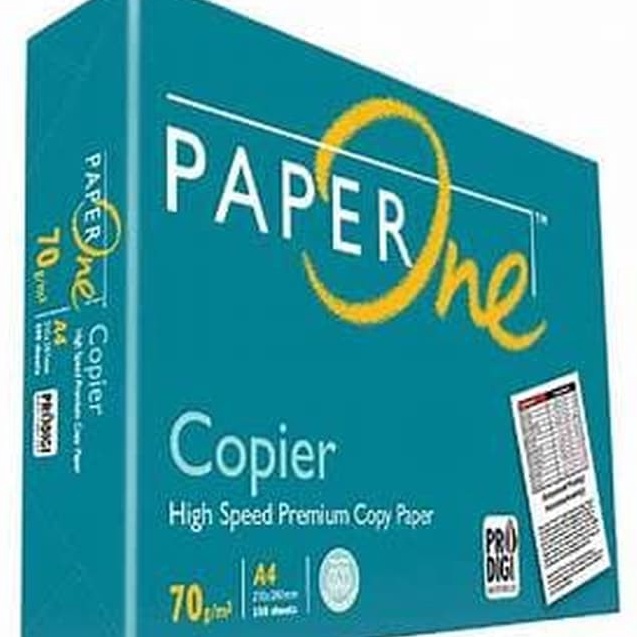 

TERMURAH KERTAS HVS A4 75 PAPER ONE 1RIM