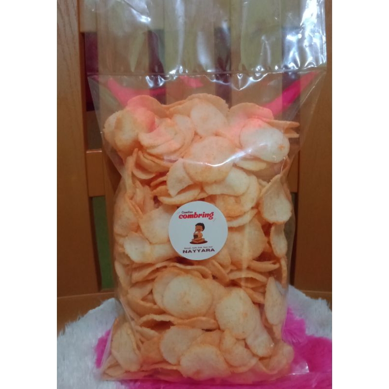 

Camilan Combring renyah gurih rasa jagung bakar 250grm