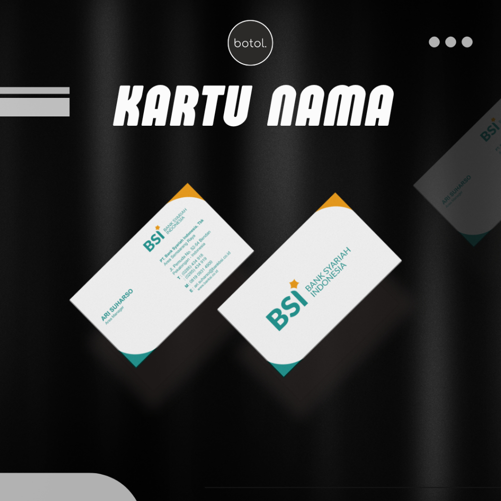 

KARTU NAMA 1 BOX (ISI 100 PCS) / MURAH / NAMETAG / PERUSAHAAN