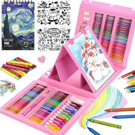 Crayon Set/ Krayon Set Pensil Warna Lengkap Alat Tulis Lukis Menggambar Mewarnai Melukis Anak