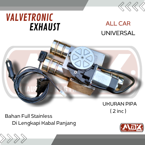 VALVETRONIC// VALVETRONIC EXHAUS// VALVETRONIC 2 KATUP// VALVETRONIC KNALPOT MOBIL