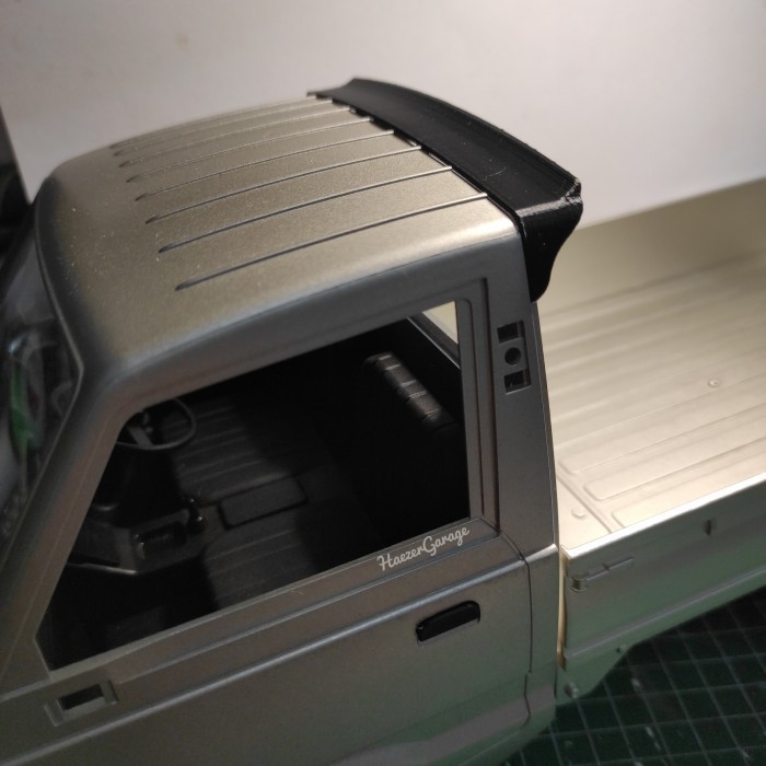 Aksesoris Mobil RC WPL d12 Suzuki Carry Roof Spoiler - F3D