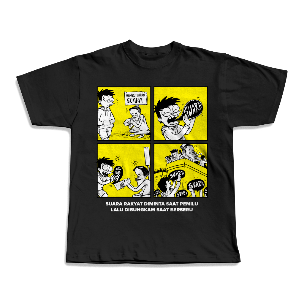 Kaos Si Juki Suara dari Rakyat