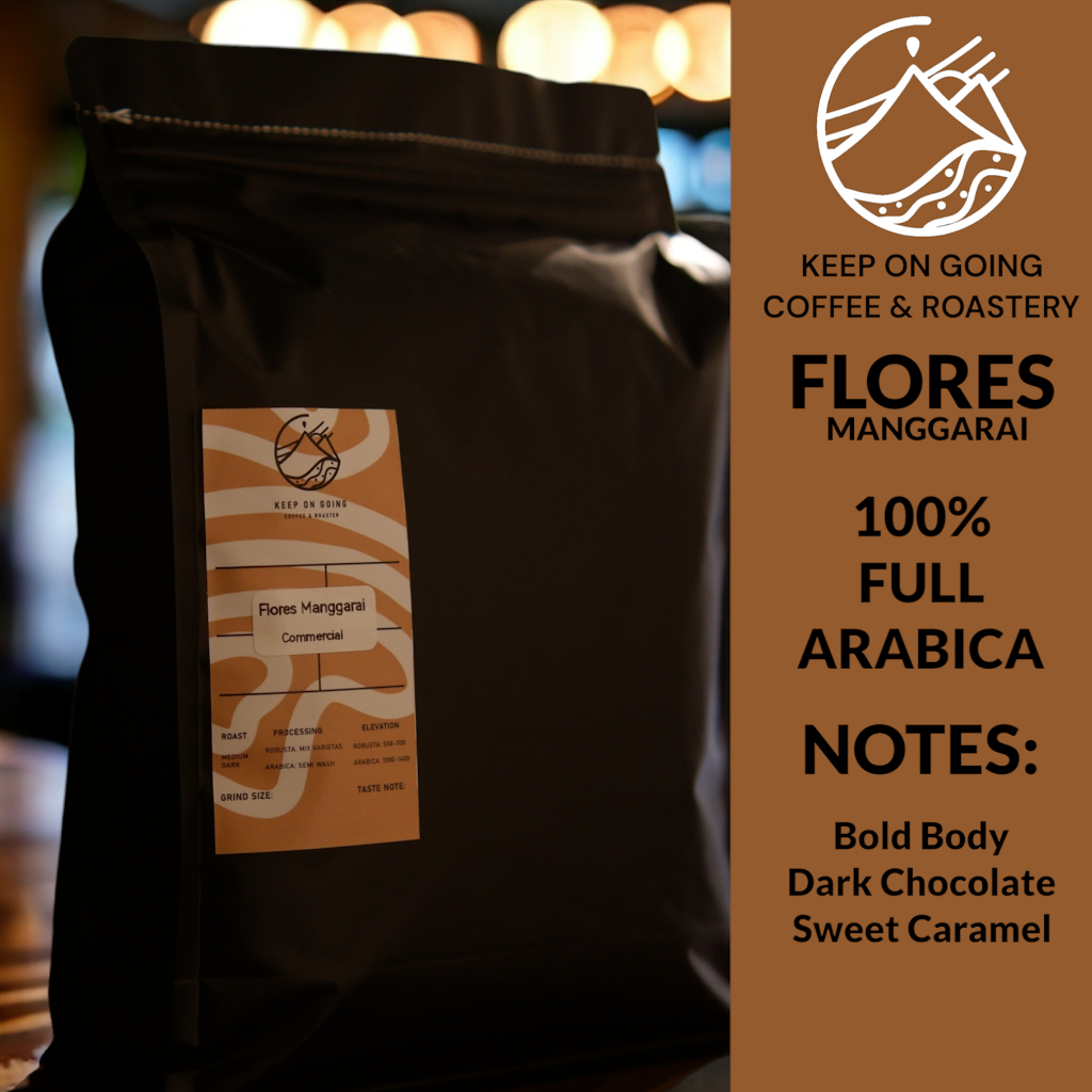 

Biji Kopi 100% Arabica Flores Manggarai Espresso Kopi susu Ekonomis