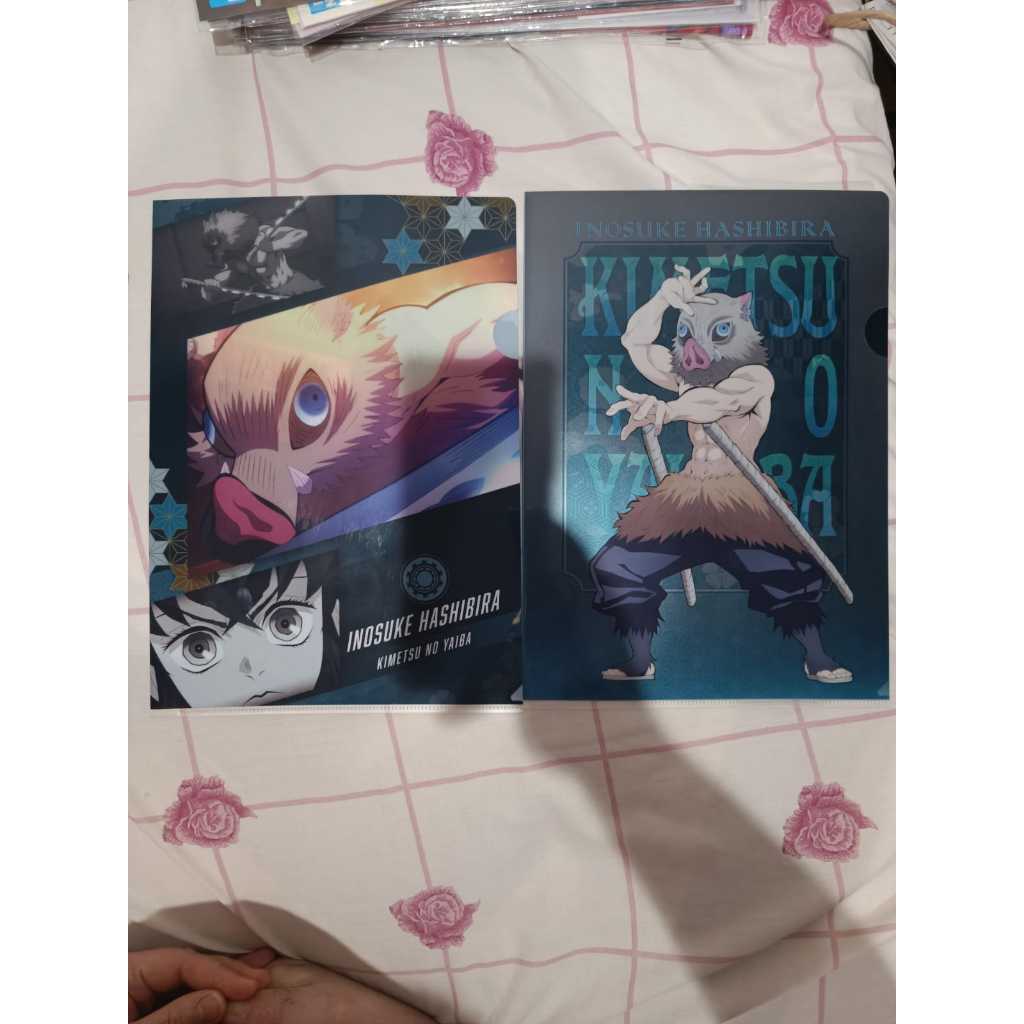 

Kimetsu No Yaiba Clear A4 File Map Inosuke Hashibira Set Demon Slayer