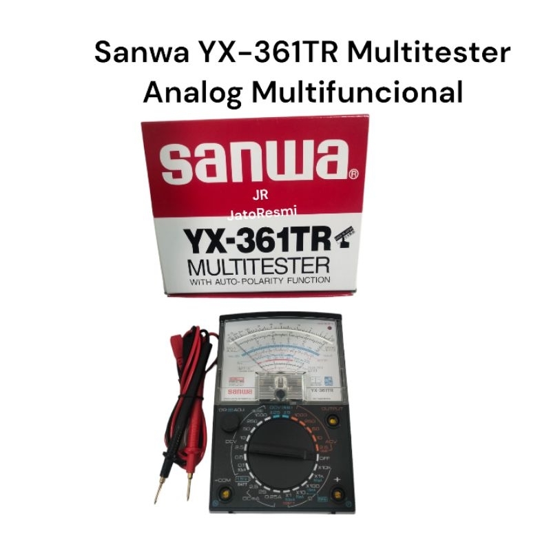 Sanwa YX-361TR Multitester Analog Multifuncional Avometer Sanwa Made In Japan