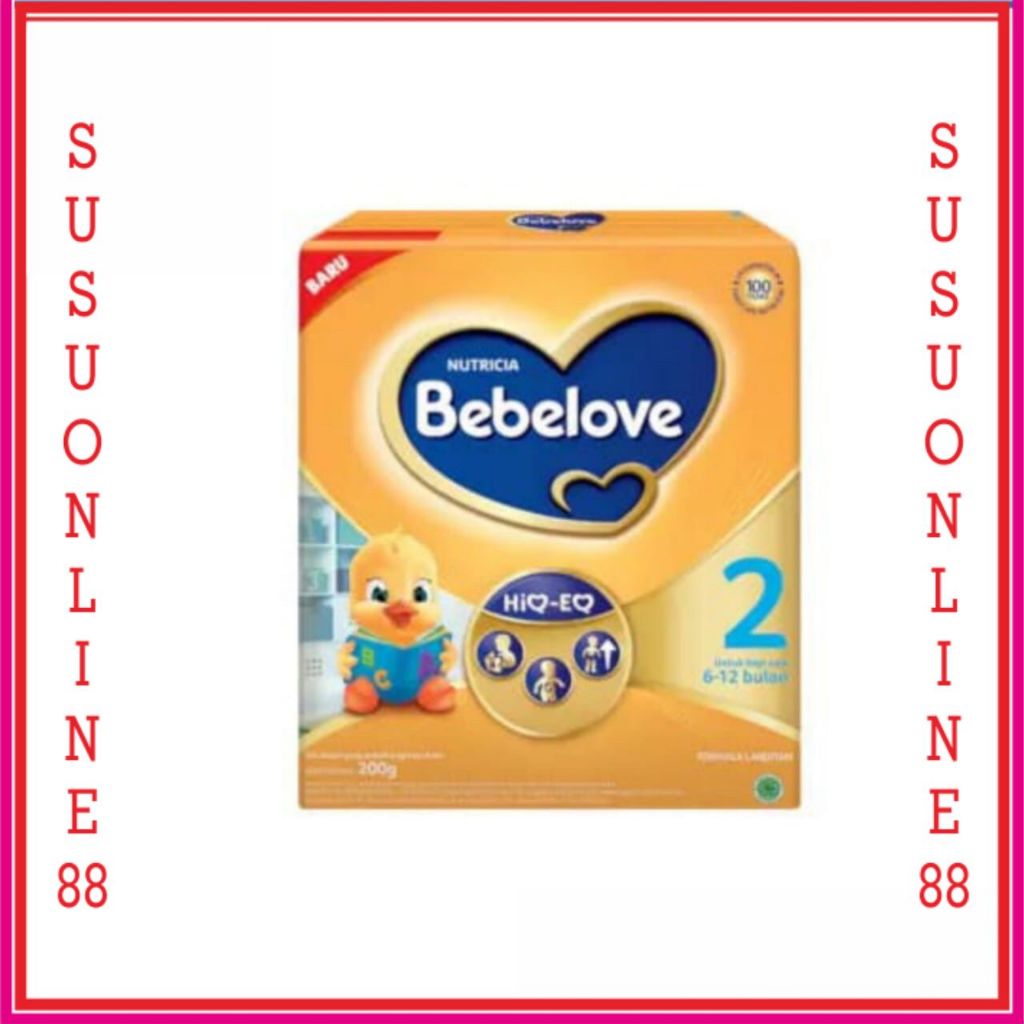BEBELOVE 2 (6-12 BULAN) 200 GRAM SUSU